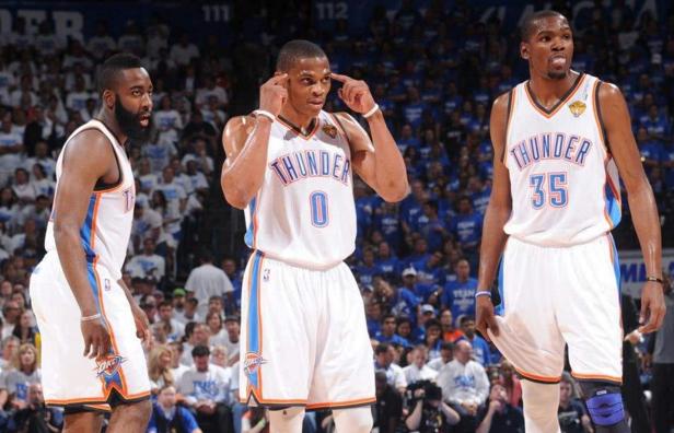 俄城的骄傲!自杜兰特进入联盟后,只有4届得分