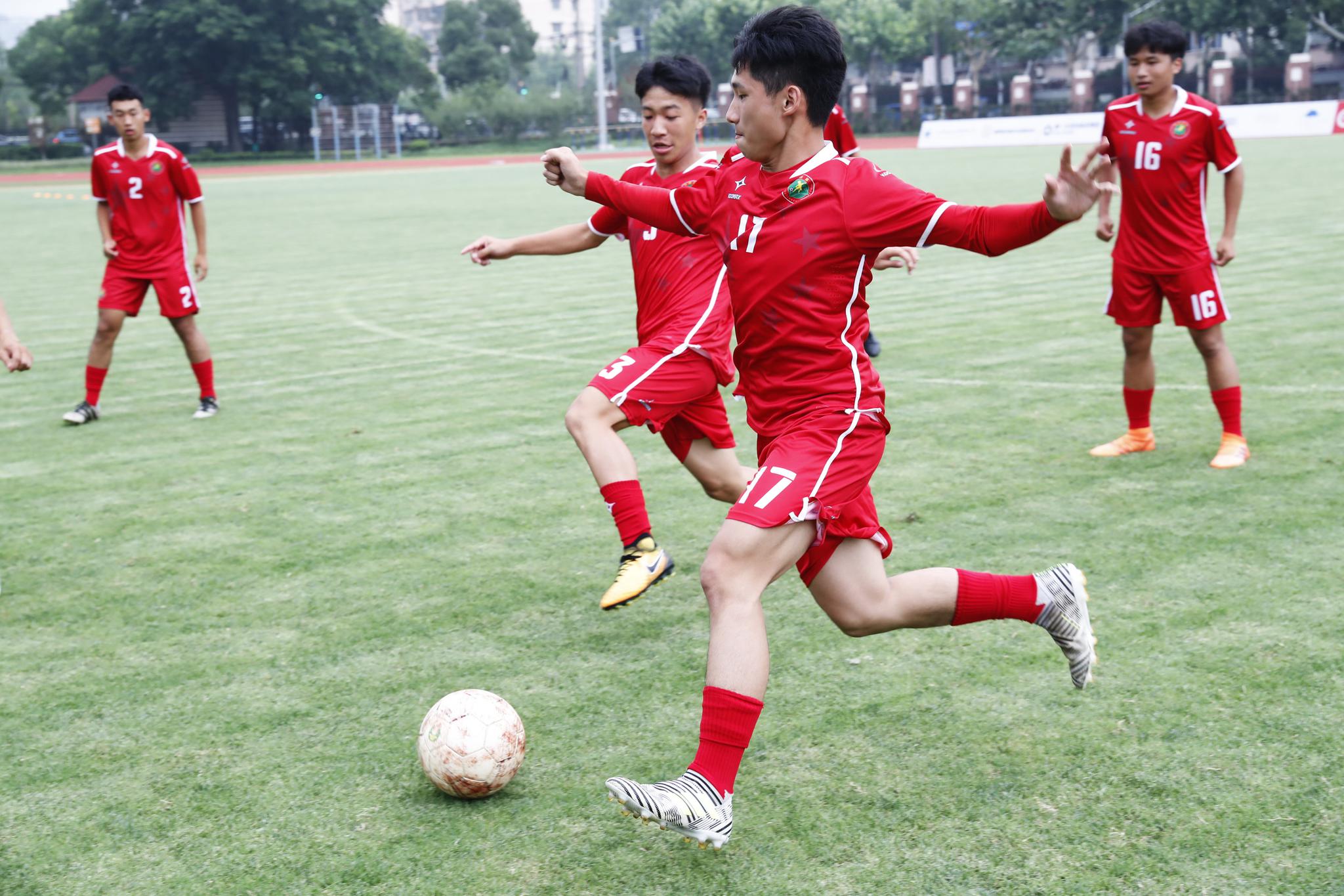 上海青少年世界杯迎来国内中学生足球最