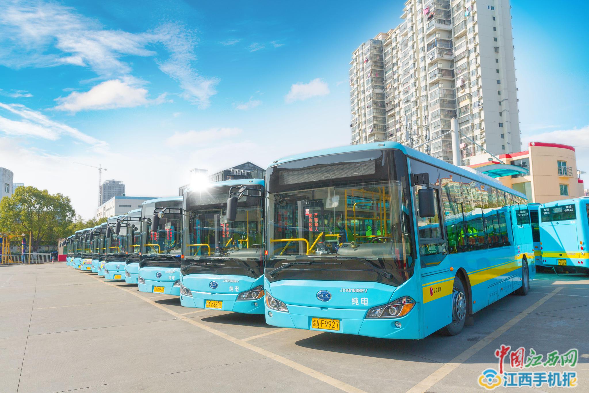 南昌2020年力争建成区新能源公交车100%覆盖