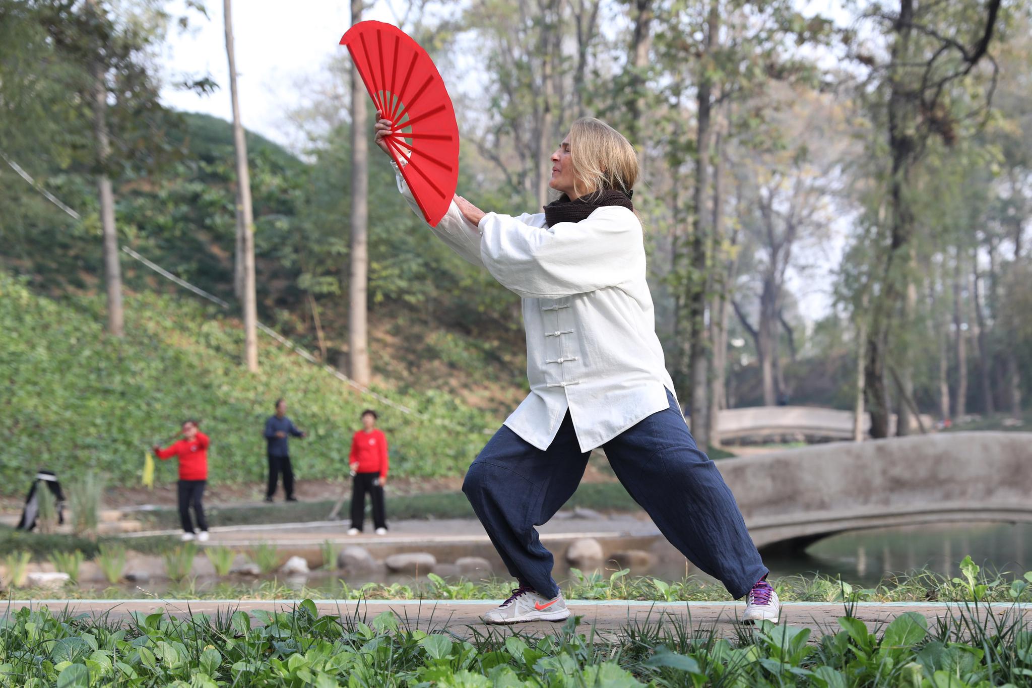 "洋弟子"安娜的太极情缘:三次前往河南农村学习太极拳