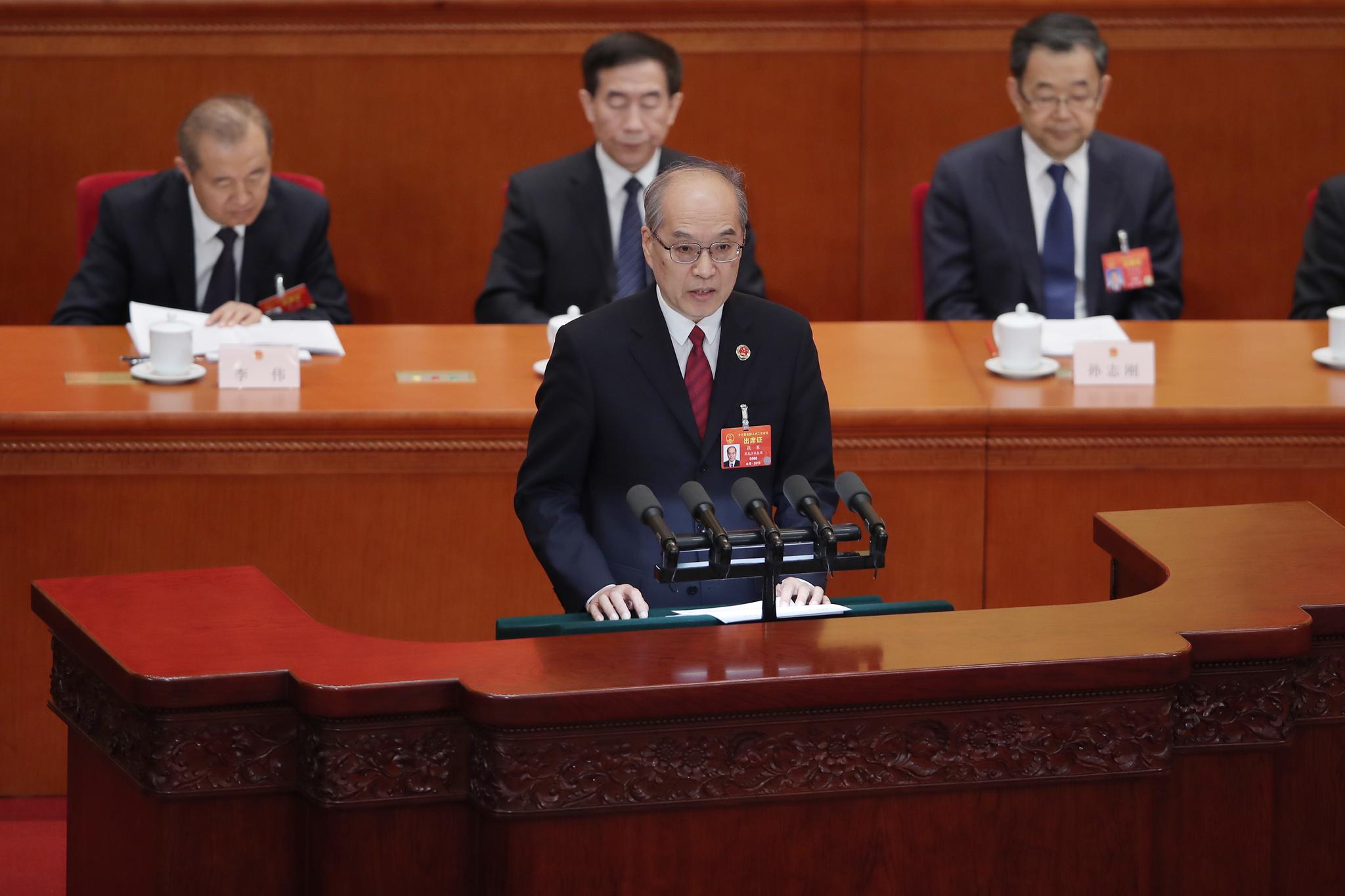 张军:最高检督办长生疫苗案,吉林检察机关批捕