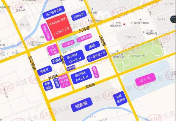 4812元\/㎡!起拍价新高!江门东站北侧地块挂牌