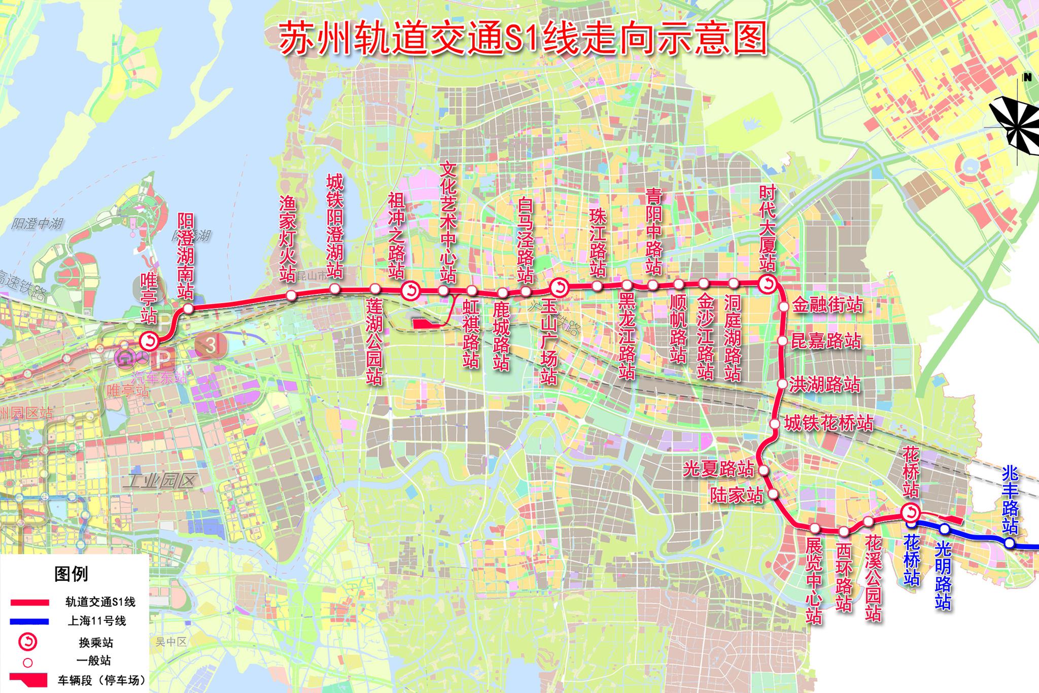 苏州轨道交通线路图（2024+ / 运营版） - 知乎