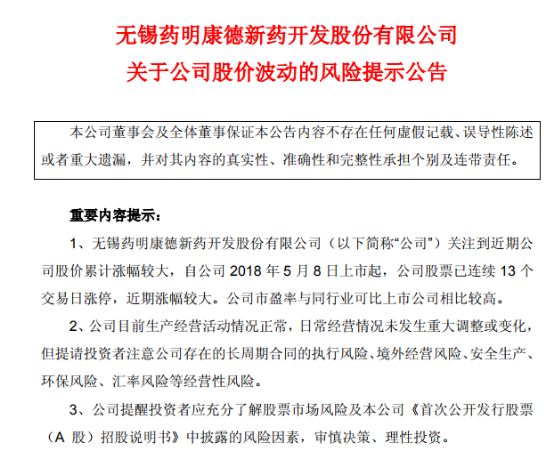中签药明康德已赚7.6万 富士康也将万亿市值?