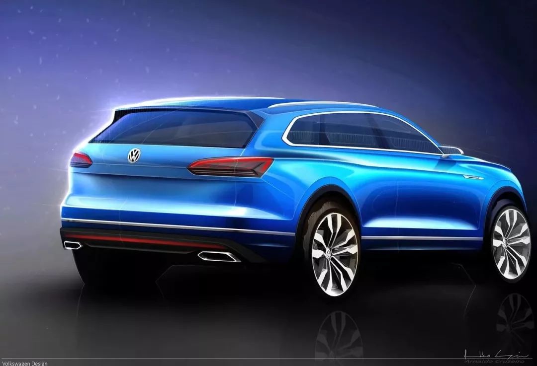 双车战略向SUV市场渗透,大众发布了全新途锐