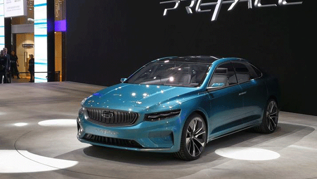 吉利Preface概念车亮相上海车展