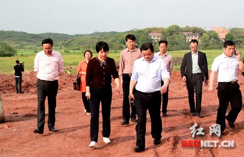 吴乐胜到常宁新河镇湘江村调研脱贫攻坚工作