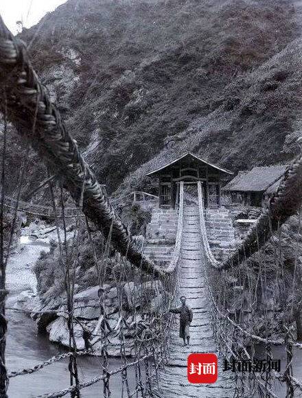 唐家山堰塞湖跨湖大桥完工 北川告别溜索桥历史