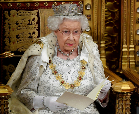 英国女王发表演讲（图源：美联社）