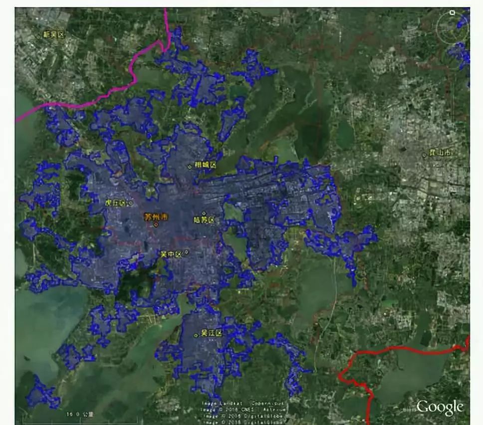 史上最全!中国城市建成区面积排名,你家乡排几