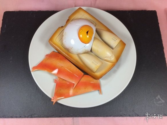 推特大神高达模型部件制作美食 卖相竟能把人看饿