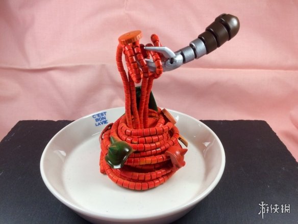 推特大神高达模型部件制作美食 卖相竟能把人看饿