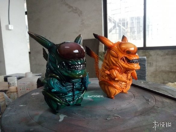 国外网友大开脑洞制作异形皮卡丘 造型惊悚令人害怕