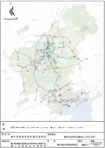 2018-2035年惠州交通规划出炉!大亚湾与深圳
