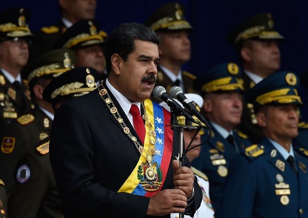 委内瑞拉总统马杜罗出席活动时遭炸弹袭击