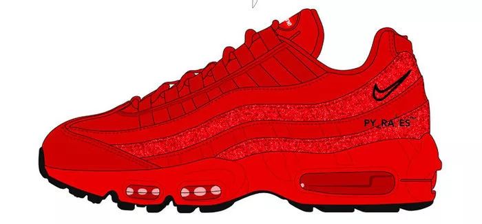 nike supreme swarovski