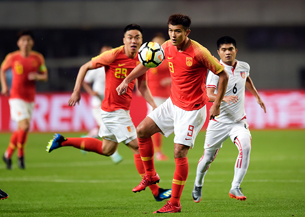 国足热身赛1比0小胜缅甸,下一场对泰国可得当