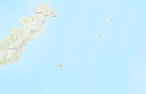 图片美国地质勘探局网站消息截图。