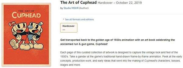 《茶杯头》艺术集10月发售 包含早期概念图,共160页