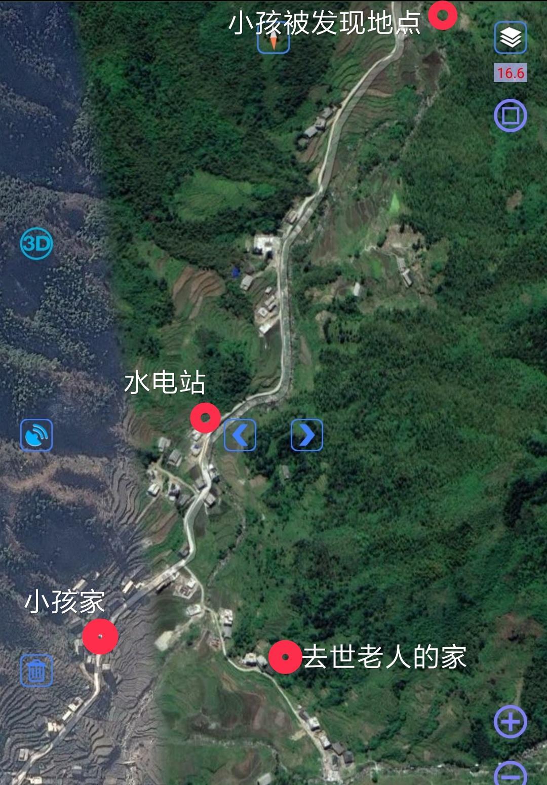 当地地理图示