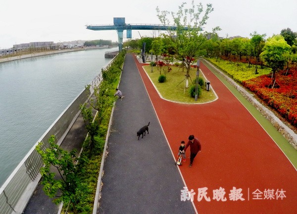 苏州河生态廊道景色美
