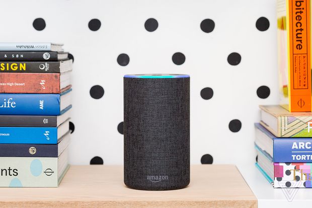 "Hey, Alexa! What’s the latest news?"(Amelia Holowaty Krales / The Verge)