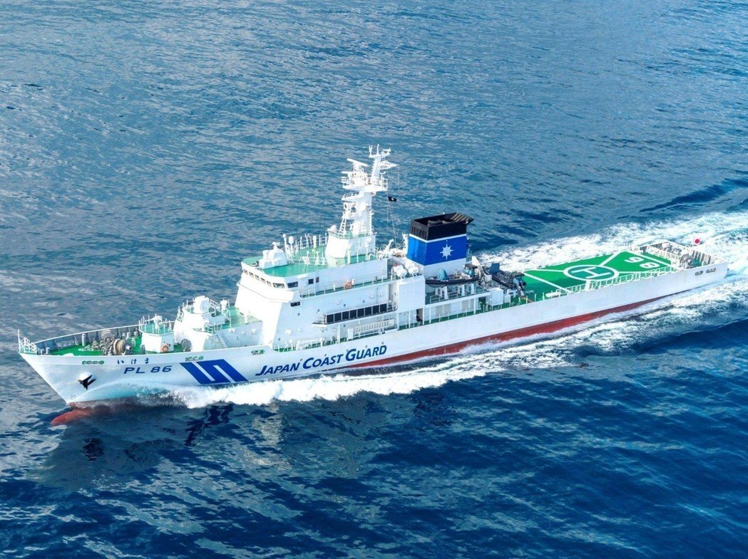 图为日本海上保安厅PL-86“池间”号。(来源:日本海上保安厅)