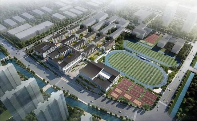 苏州:江苏省苏苑高级中学新校区开建,设计规模16轨48个班