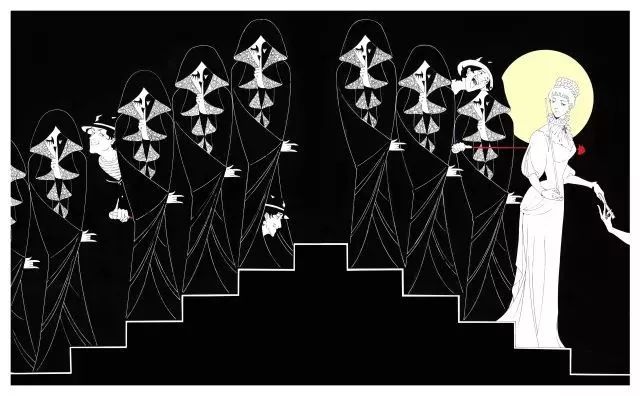 浙大女生画了一部音乐剧，46幅作品画完茜茜公主一生