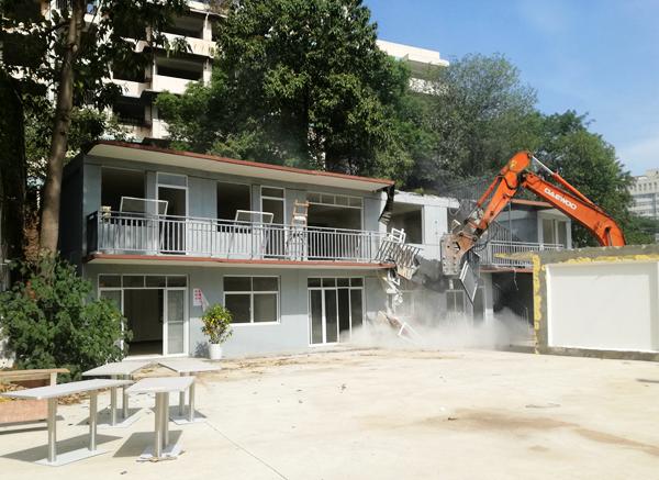 违建又出新套路 模块化违建被拆除