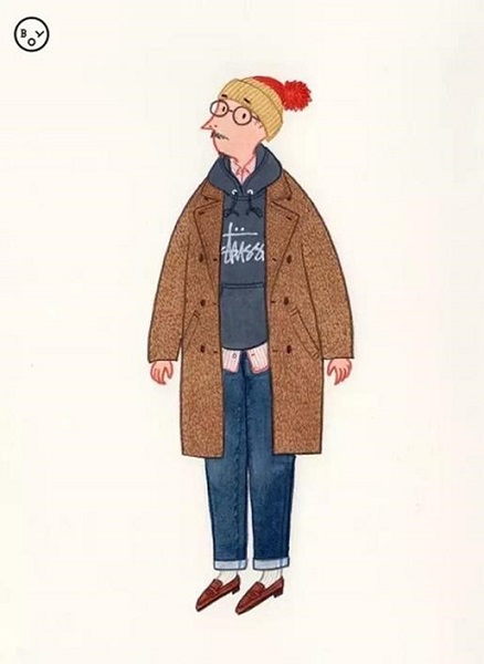 男生大衣穿搭:让有颜缺的“7头身”变“9头身”欧巴