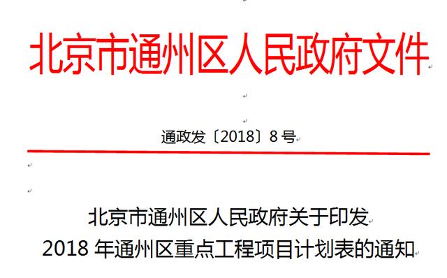 这20多处将进行棚改拆迁安置!通州区2018年1