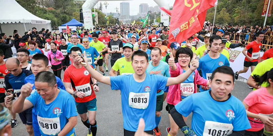 2018福建永泰半程马拉松赛激情落幕 3000名跑