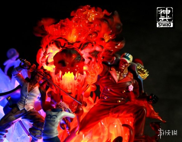 勇气拯救世界那几秒《海贼王》赤犬VS克比、香克斯雕像公开