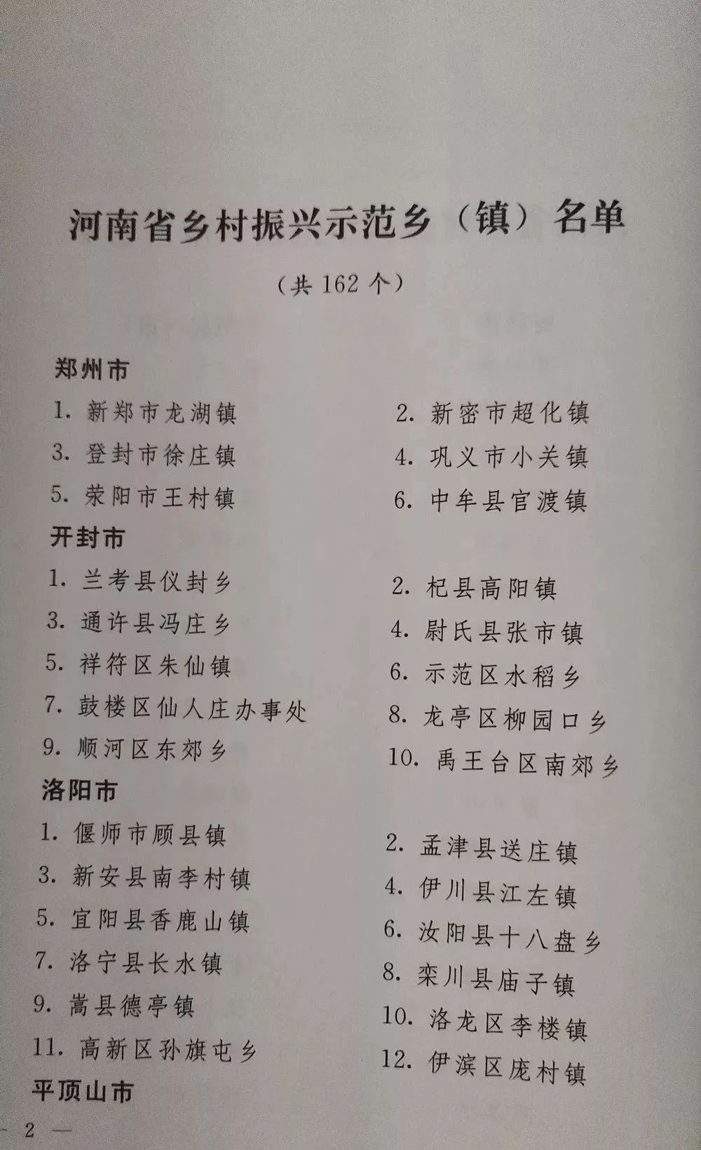 这些乡镇厉害了,入选河南乡村振兴示范乡镇!