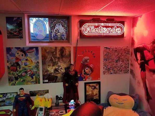 玩家打造超酷Switch主题电视墙 这才是真正的任饭!