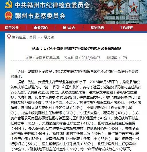 ↑赣州纪检委网站通报截图