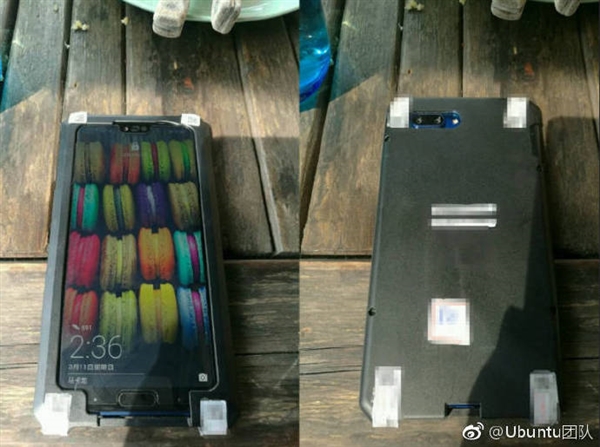 胡歌代言!荣耀10真机外形首曝:前置指纹+刘海