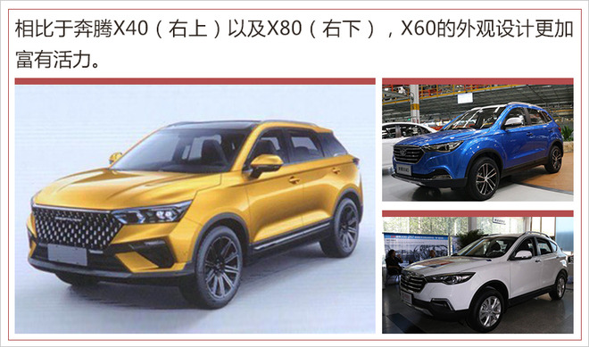 奔腾大改设计风格 全新SUV北京车展亮相