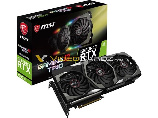 【博狗扑克】微星RTX 2080/2080 Ti显卡抢先曝光:11GB GDDR6显存 【博狗扑克】微星RTX 2080/2080 Ti显卡抢先曝光:11GB GDDR6显存