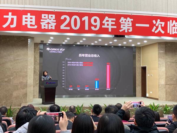 董明珠:格力电器给股民的分红不会少,我从没卖