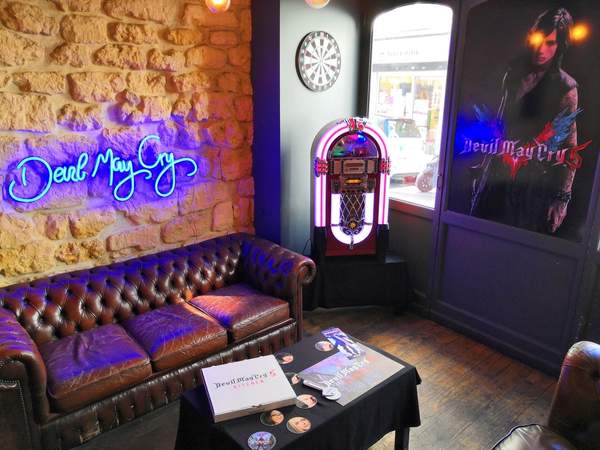 法国《鬼泣5》主题餐厅限时开放 菜单新颖附赠奖品