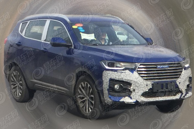 曝新款哈弗H6蓝标版谍照 或今年三季度上市
