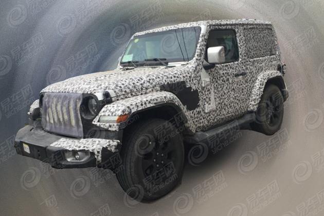 Jeep牧马人三门版谍照 细节小改/或2018年底上市
