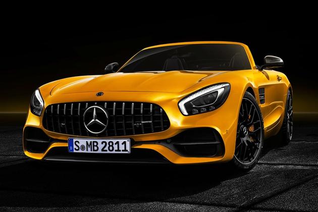 AMG GT S Roadster官图发布 4.0T V8动力/3.8秒破百