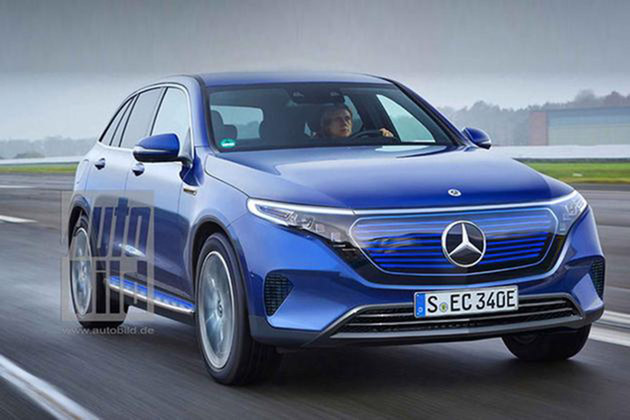 奔驰EQC量产版假想图 续航里程超500km