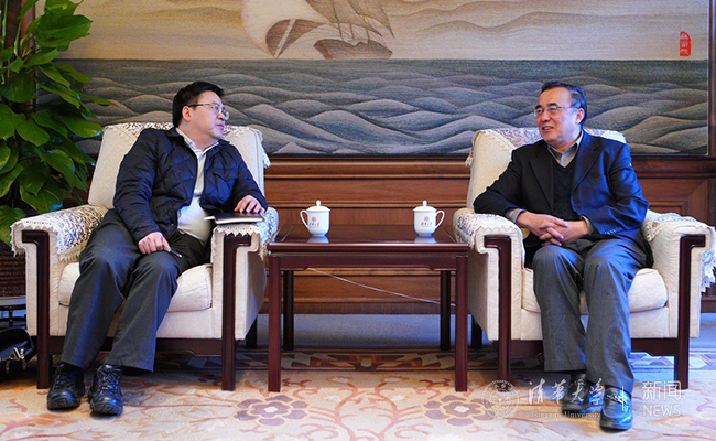 教育部高教司副巡视员宋毅一行调研清华在线教