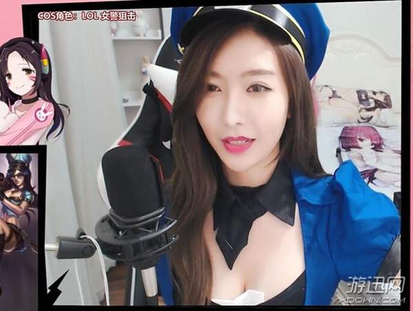 还记得那个黑丝大长腿女解说吗?她又出LOL女