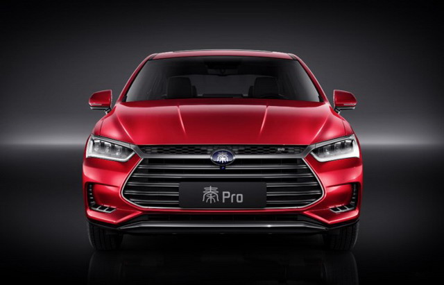 比亚迪秦Pro官图发布 轴距增加/造型动感