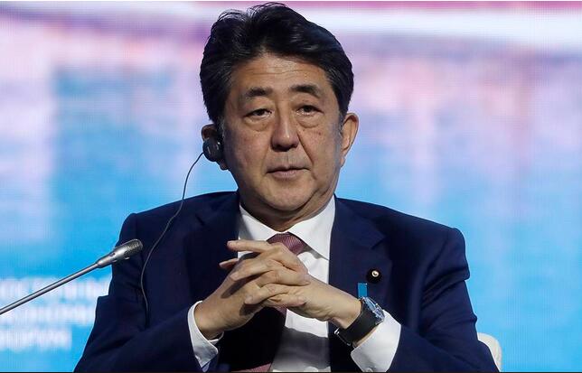 日本辅弼安倍晋三 图自俄塔社